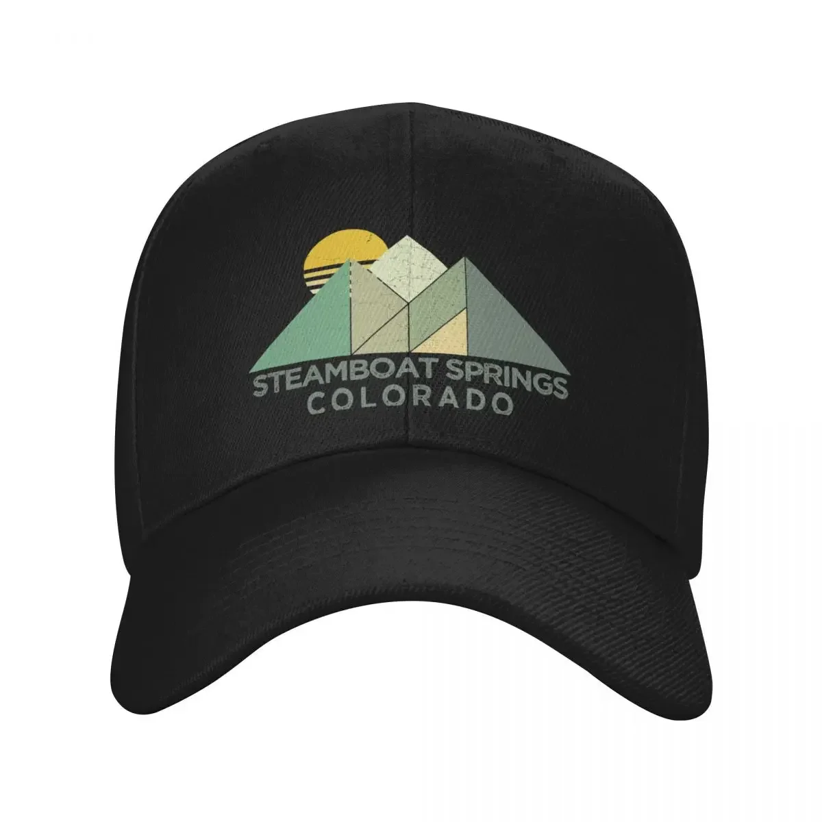 

Retro Vintage Steamboat Springs Baseball Cap luxury caps New In The Hat Funny hats Golf Men Women's