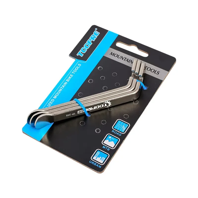 3Pcs/Set Stainless Steel Bike Tire Levers, Bicycle Tire Changing Tool for Road & MTB Bike, Inner Tube Removal Spoon Tools