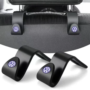 Portable rear hooks for car seat, 2 pieces, storage accessories for VW GTI Polo Golf Passat Tiguan Artoon Touigo Taigo Caddy Jetta Beetle 8 Main Sales VW Taigo - №4