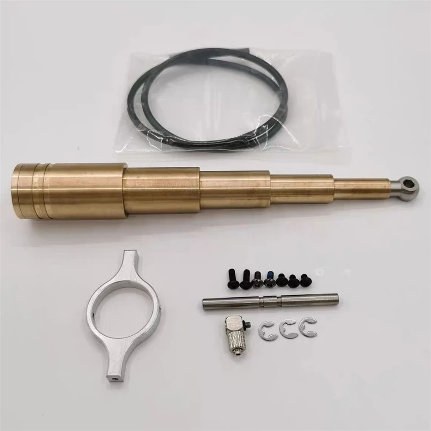 1/14 Trailer Metal Oil Cylinder Hydraulic Lifting Center Cylinder Central Cylinder for 1:14 Scale Tamiya RC Dump Truck Tipper