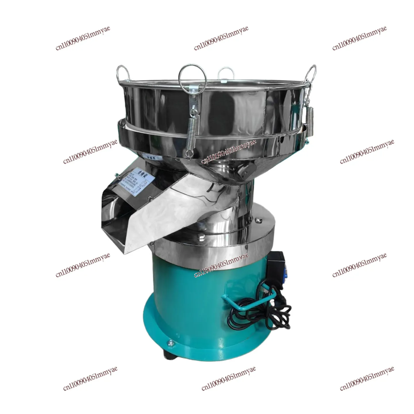 Stainless steel vibrating screen spray coating powder screen filter electric