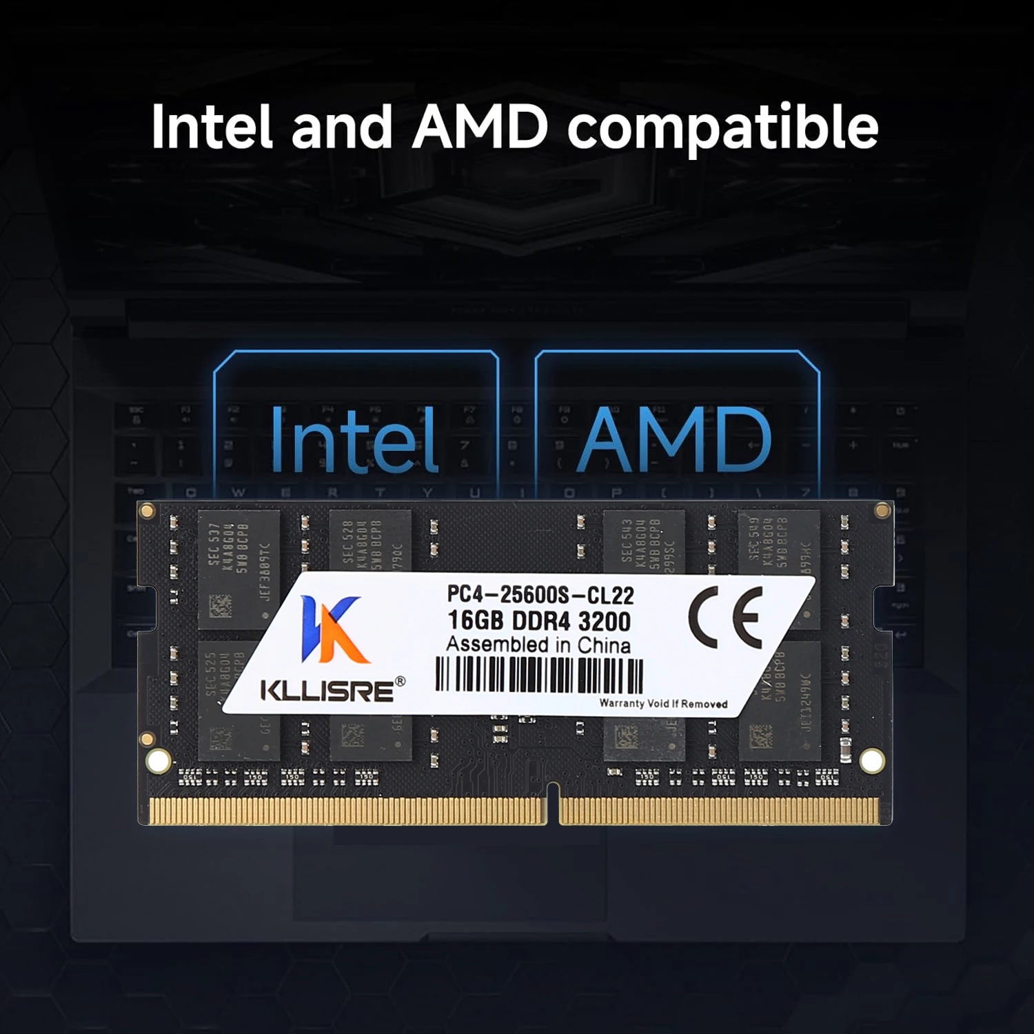 Kllisre DDR4 Sodimm 16GB 2666MHz 3200MHz Laptop Ram Memory Kllisre DDR4 Sodimm 16GB 2666MHz 3200MHz Laptop Ram Memory