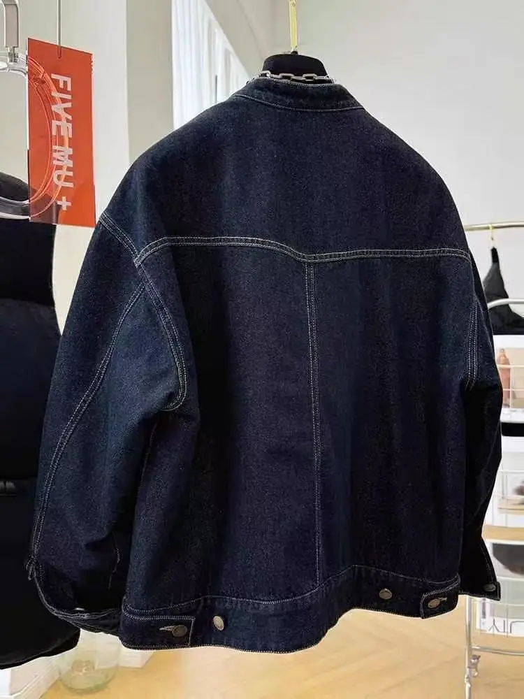 

Bomber Jackets Girls Womens Fall Graffiti Graphic Niche Print Layered Stereoscopic Funky Clubwear Pressed Patchwork Vintage Warm