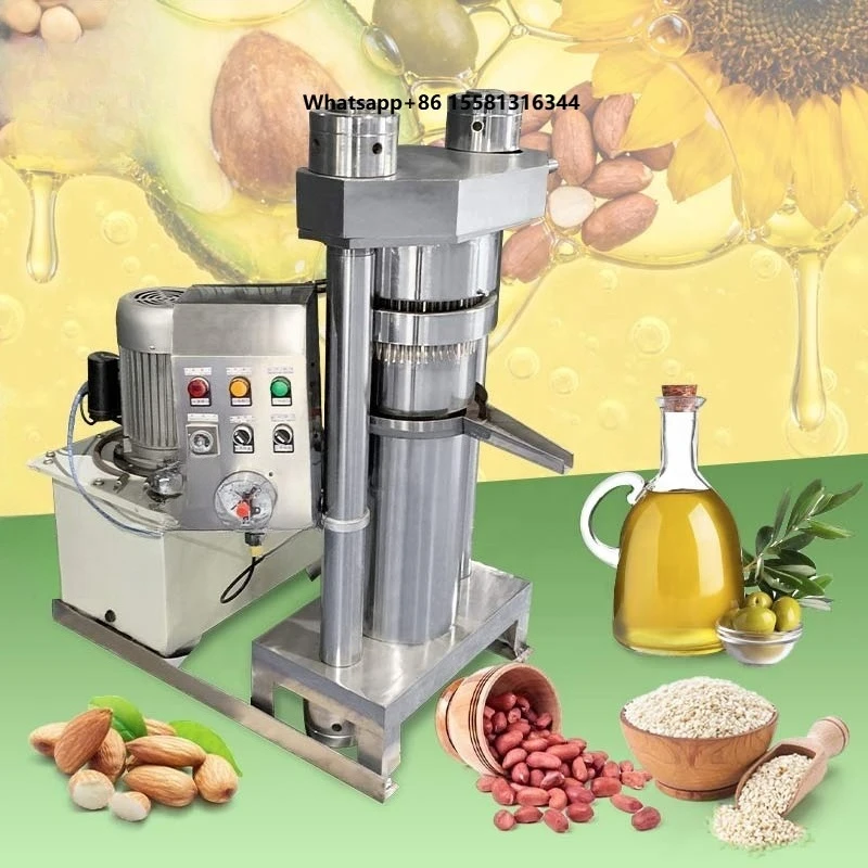 Commercial Sunflower Sesam Olive Cocoa Butter Oil Make Cold Press Extractor Avocado Machine from Italy