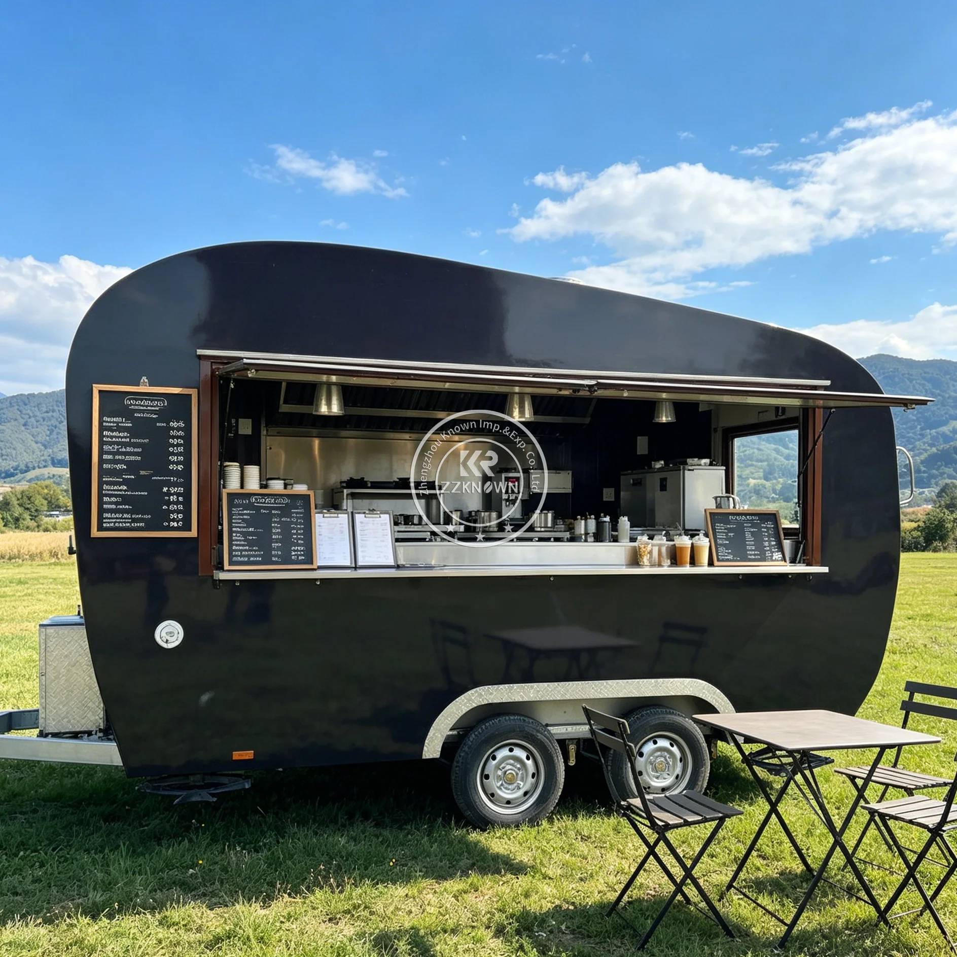 

High Quality Coffee Food Trailer Mobile Ice Cream Vending Cart Trailer Concession Food Truck For Sale Usa