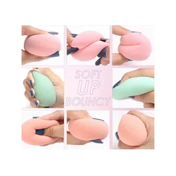 Professional Soft Cosmetic Puff Microfiber Velvet Powder Concealer Makeup Sponge Tool sponge  make up accessories