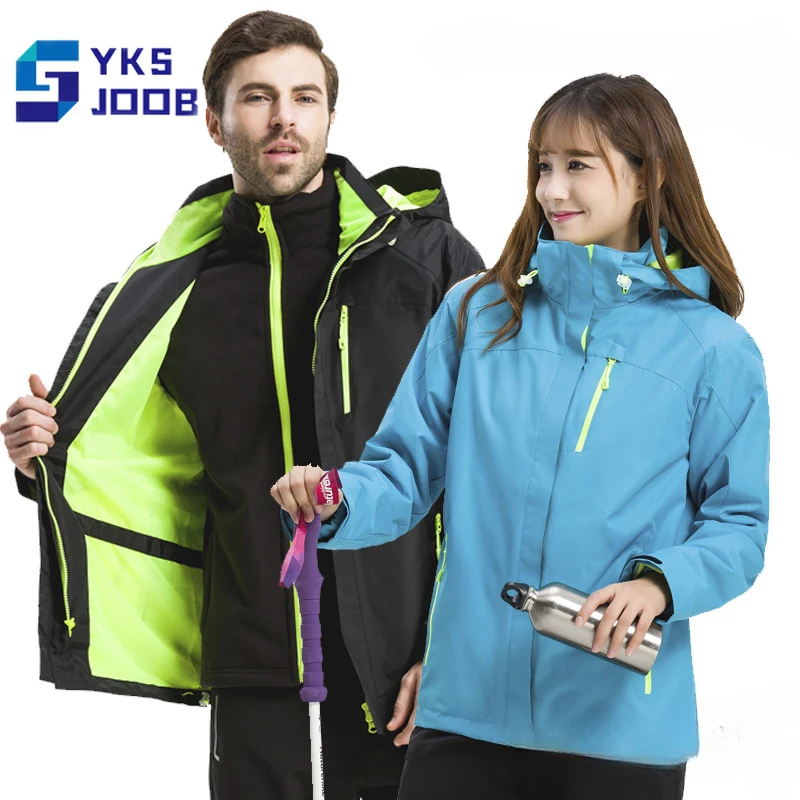 

Breathable Hiking Jacket Couple Outdoor Windproof Waterproof Wear-resisting Coat Light Weight Warm Camping Jackets Autumn Winter