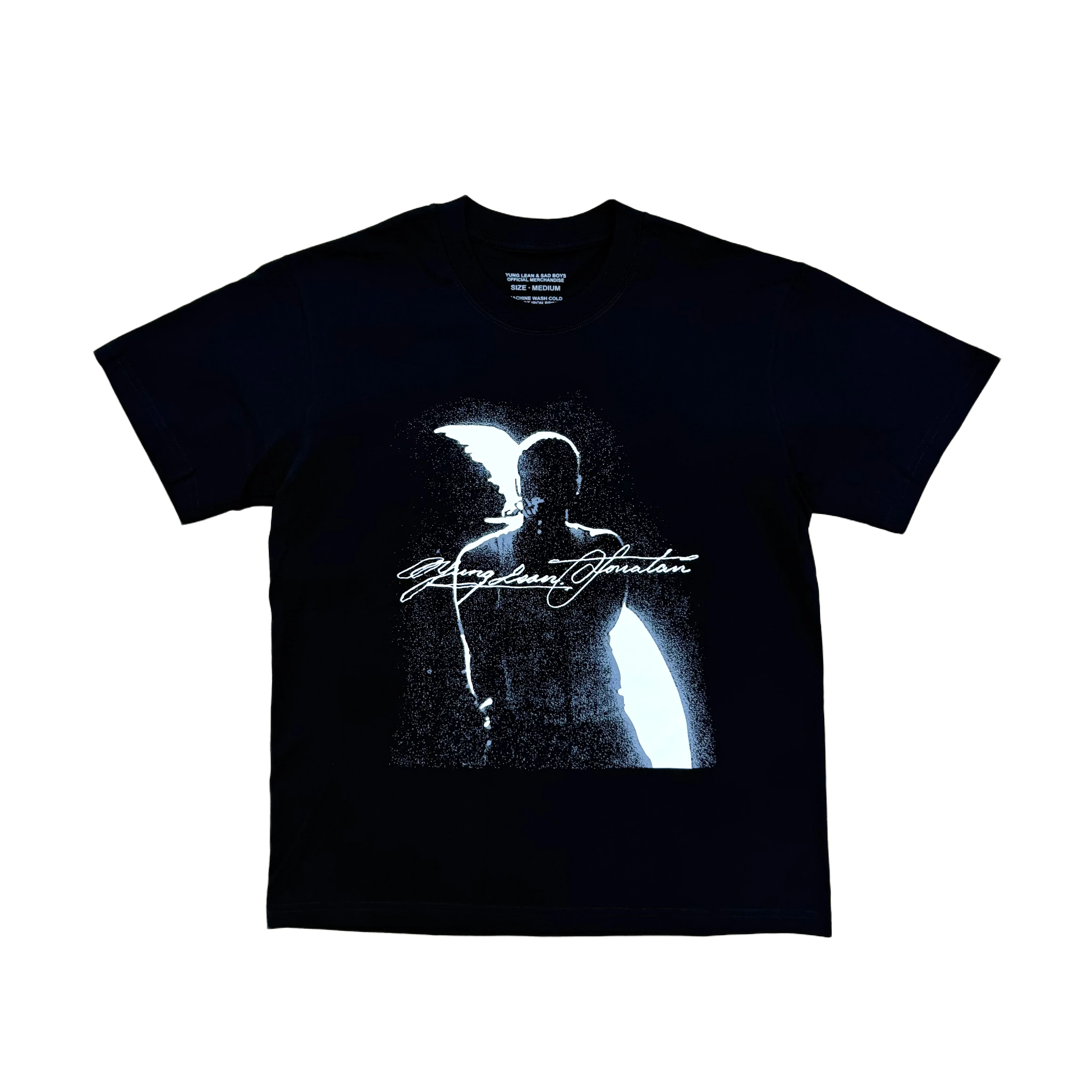 New Men Yung Lean Cloud Rap Ivy Tour Merch T Shirts T-Shirt Hip Hop Skateboard Street Cotton T-Shirts Tee Top US size E29