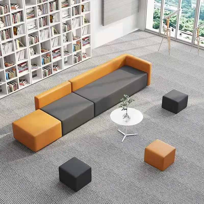 customizable-rest-area-negotiation-sofa-coffee-table-combination-solid-wood