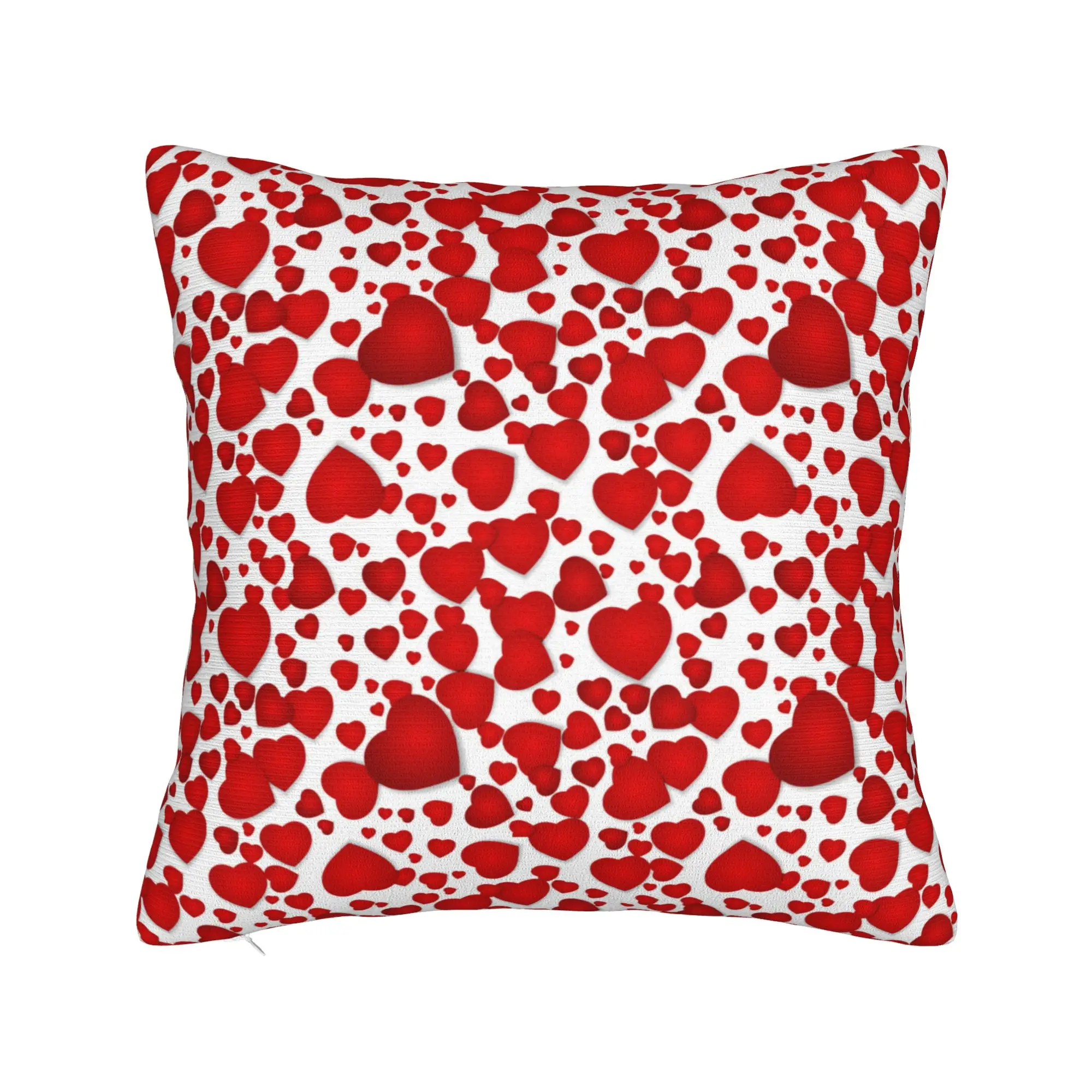 Pillow Case Heart Seamless Pattern Print  Pillow Cover For Chair Sofa Home Decor Fashion Pillowcases
