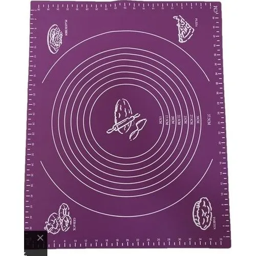 Arow Arw Silicone Dough Mat 42x60 cm Purple