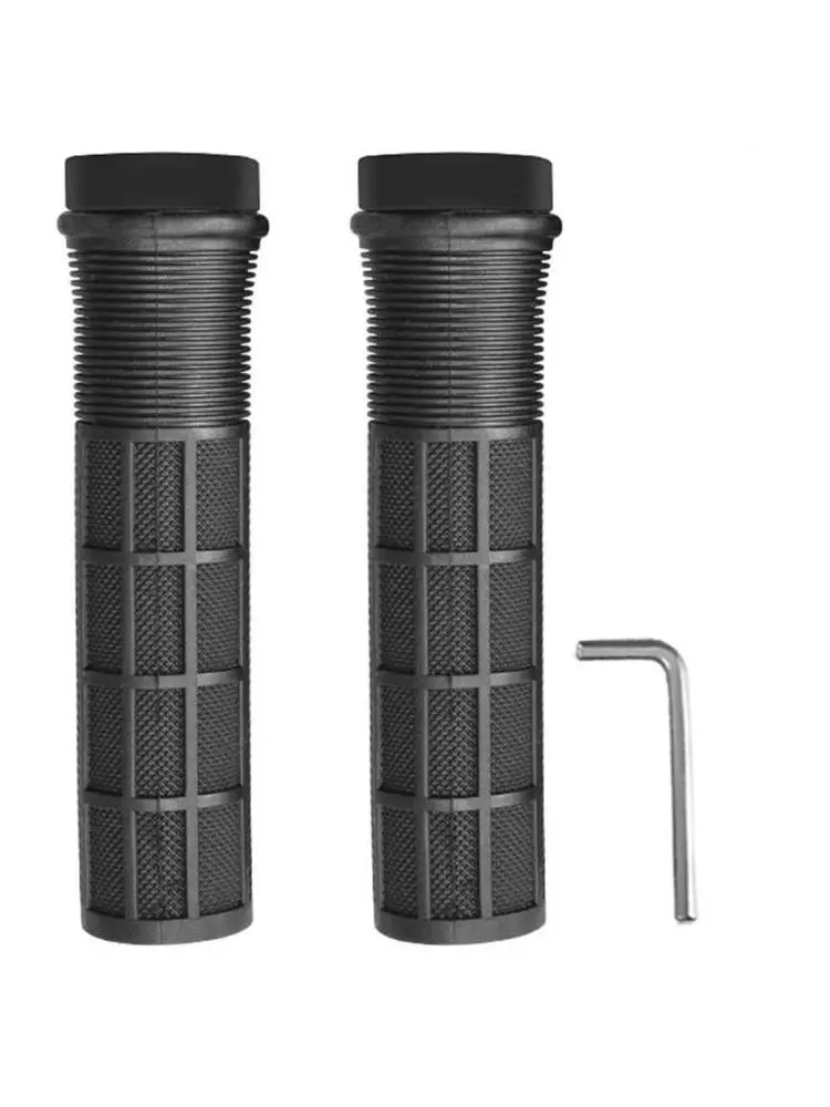 AliExpress MEROCA Bicycle Handle Grips High Quality 19mm Mountain Bike Grips Non-slip Mtb Cuffs Shock Absorption BMX/Downhill Folding Bike Grips