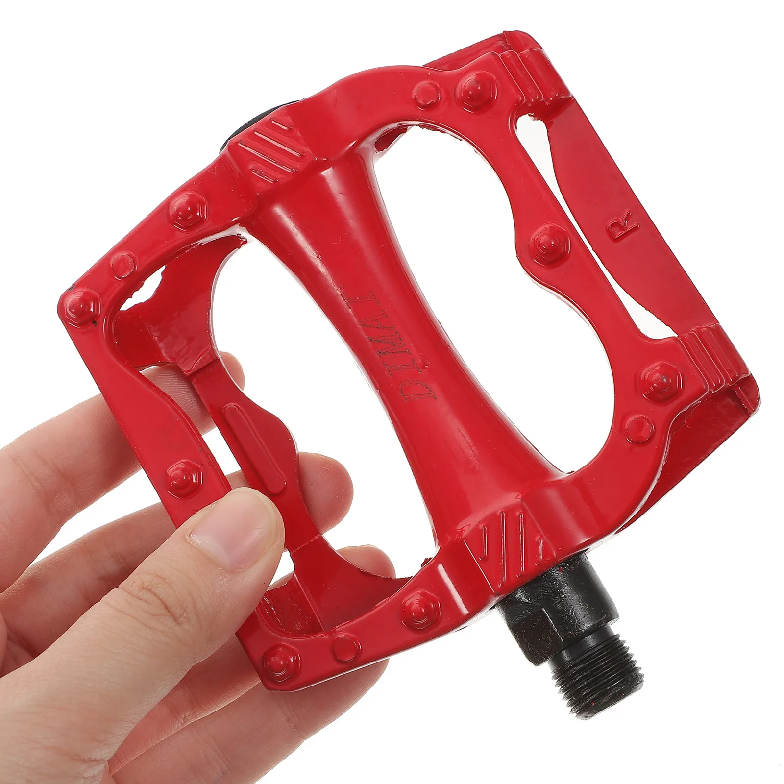 

2Pcs Lightweight Aluminum Alloy Bicycle Pedals Wide Platform Anti-Skid Flat Pedals for Road Bike Replacement Bike