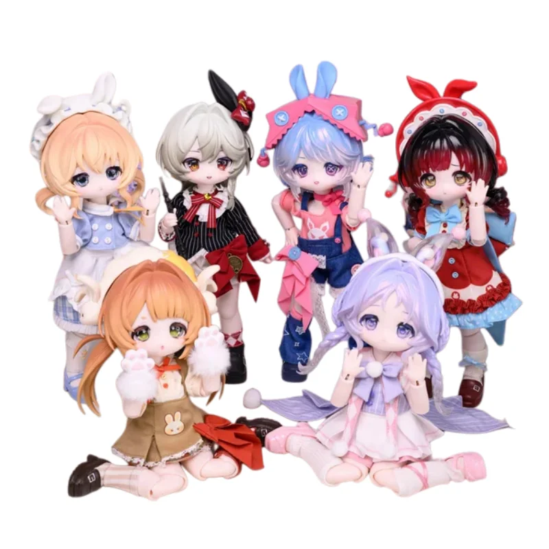 

Оригинальная серия Blind Box Come4free Bonnie Bunny Dream Casket, 6-е поколение, специальная кукла BJD со съемным телом, для переодевания, таинственная коробка, игрушки, подарок