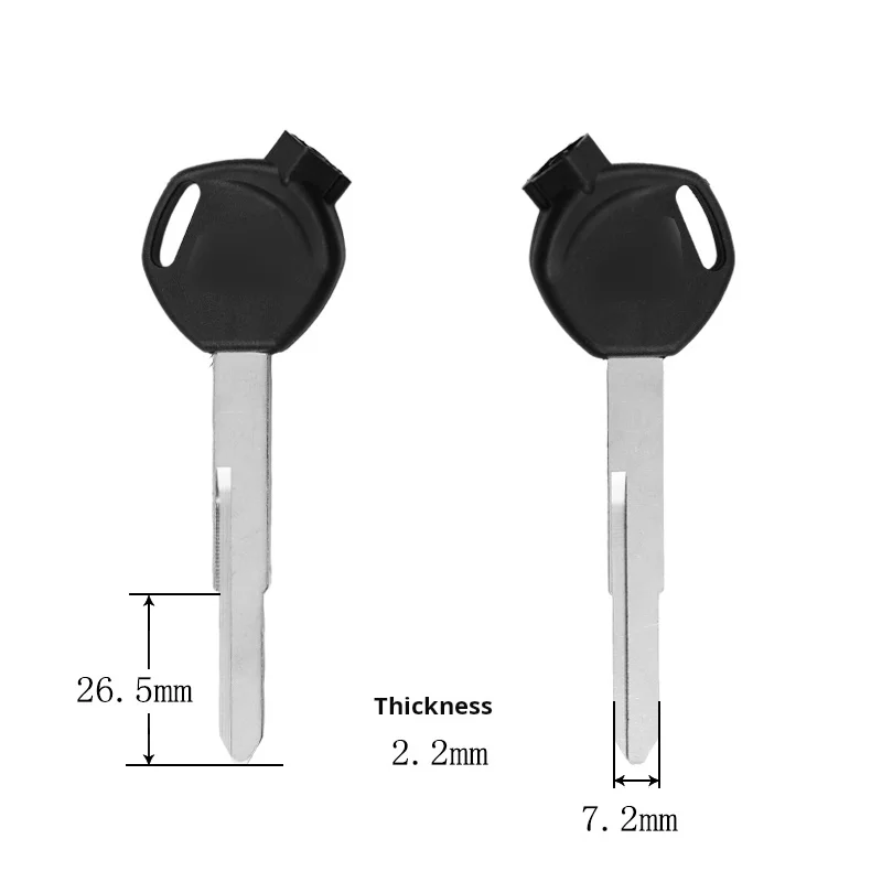 Wuyang Honda motorcycle key, suitable for: Honda motorcycle, original thickness, high quality motorcycle key blank.