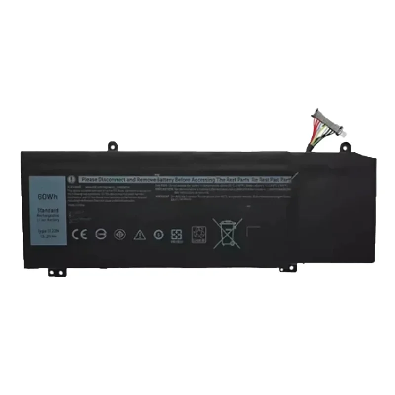1F22N Laptop Battery Replacement For Alienware M15 M17 R1 P79F XRGXX Series 15.2V 3750mAh High Quality Notebook Battery