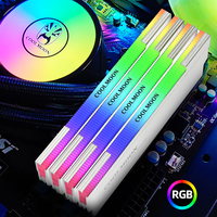 1-4PCS RAM Heatsink Radiator 5V 3PIN ARGB PC Memory Cooling Vest Addressable Heat Sink Cooler for DDR3 DDR4 DDR5 Desktop PC Ram