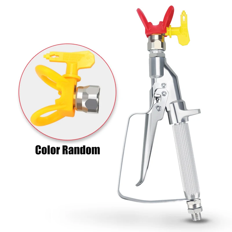 3600PSI Airless Spray Gun With Spray Gun Tip Paint Sprayer With Nozzle Seat Guard For High Pressure Airless Spraying Machine