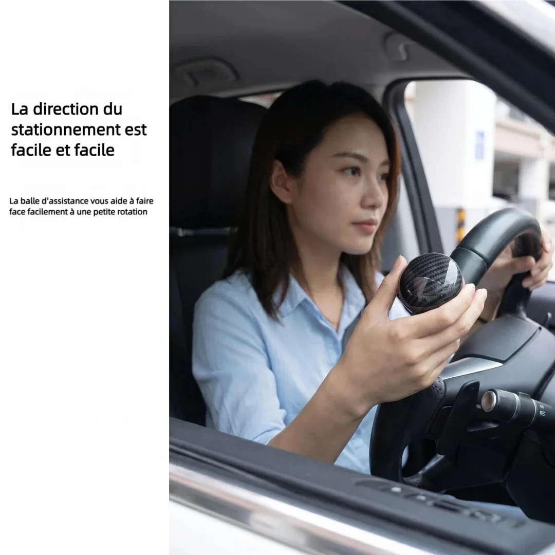 Boule d'assistance pour volant automobile, aide à la direction universelle antidérapante, pratique pour conduire