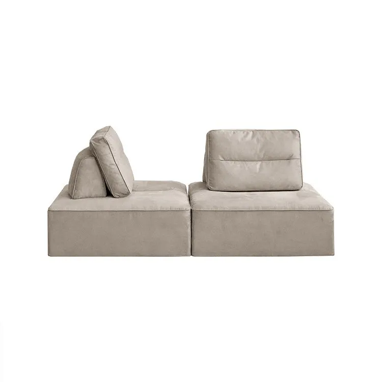 

Nordic modern simplicity, nine-layer cake sofa, thickened tofu module combination