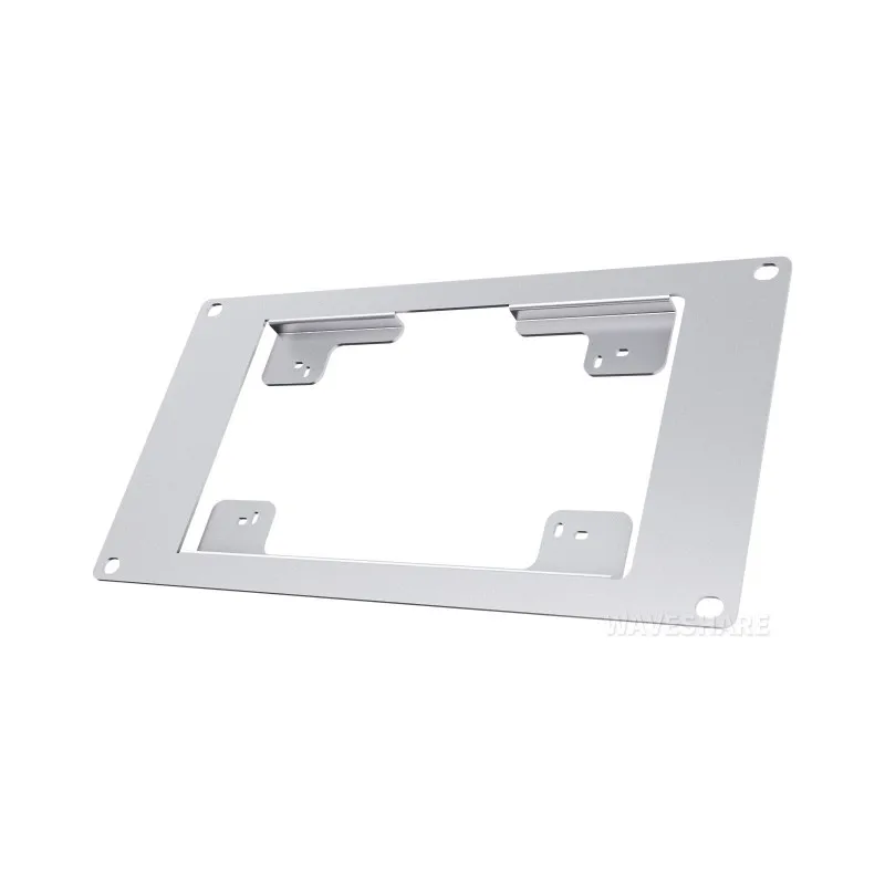 Waveshare HomeRack 7inch DSI Display Mounting Panel,3U Mounting Space,Compatible With Official Raspberry Pi 7inch Touch Display