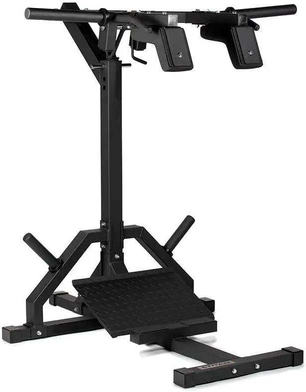 Titan Fitness Leverage Squat Machine, Calf Raise Machine, Hack Squat Machine & Leg Press Machine for Lower Body Training