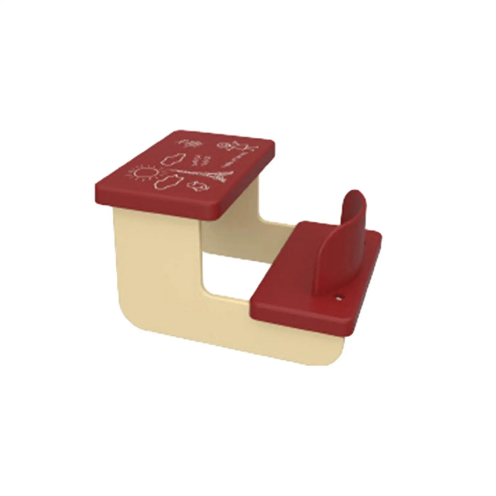 Set per l'aula della casa delle bambole Accessori per bambole fai-da-te Ornamento Set da gioco per casa delle bambole per bambini Giocattolo per bambini Libri in miniatura Mini accessori scolastici