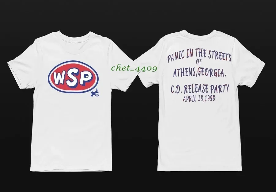90s Widespread Panic In The Streets Athens Georgia 1998 Band Shirt