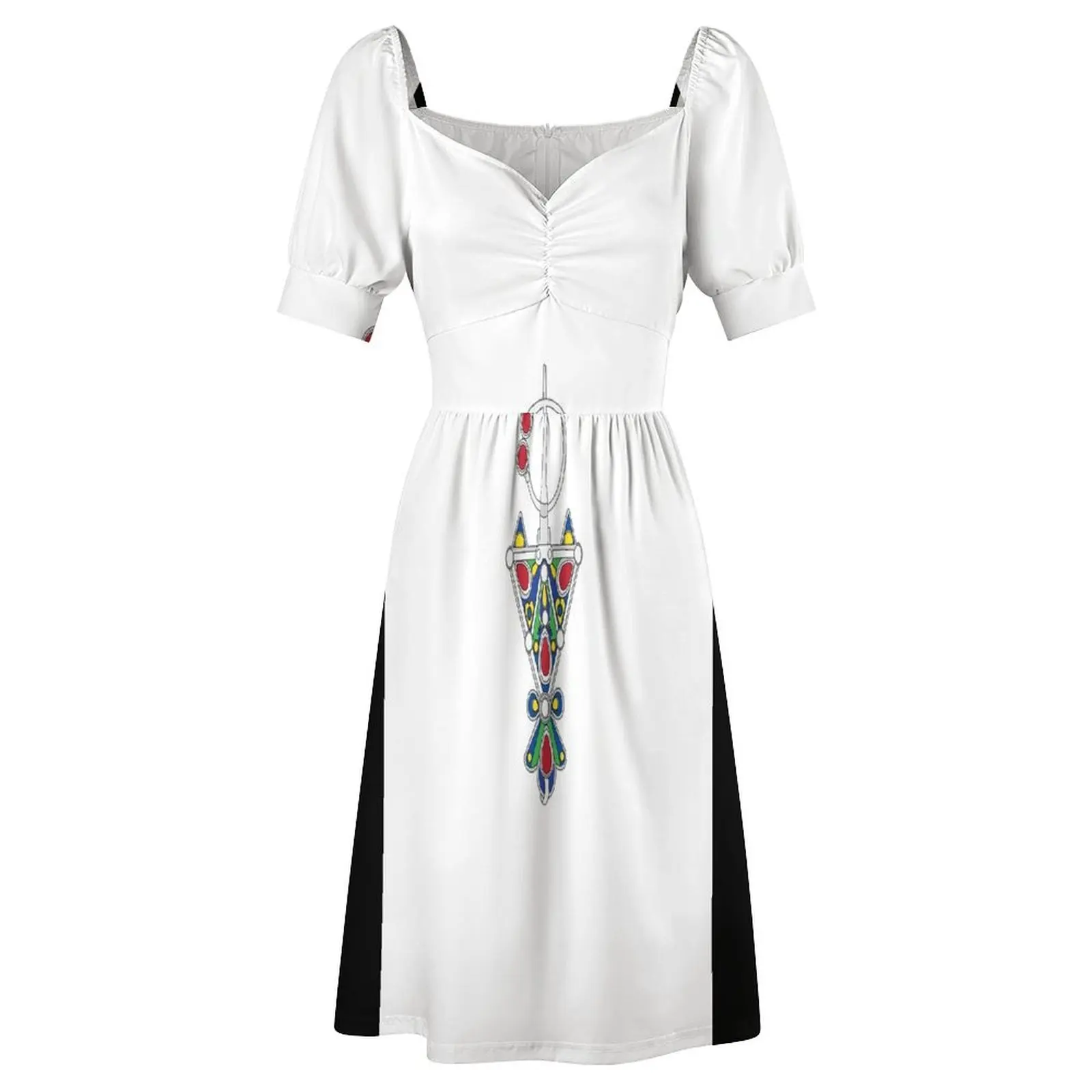 Amazigh Berber kabyle Symbole abito senza maniche estate abbigliamento donna estate vestito da donna