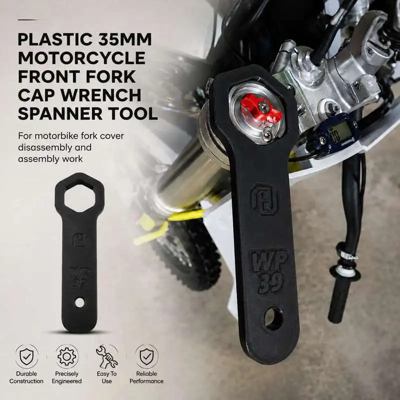 Plastic 35mm Motorcycle Front Fork Cap Wrench Spanner Tool For Motorbike Fork Cover Disassembly And Assembly Work