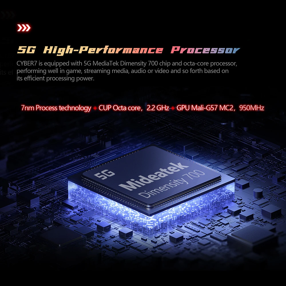 HOTWAV Cyber 7 5G Smartphone Global Version 6.3\