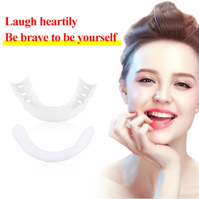 Adult Simulation Denture Braces Lower Teeth Upper Teeth Braces Teeth AntiTruth Hot D enture Braces