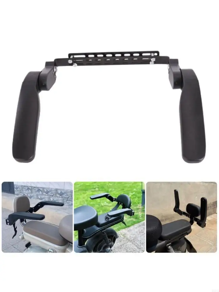 Foldable Adjustable Child Safety Armrest Universal Fit Most Electric Bicycles R6FB