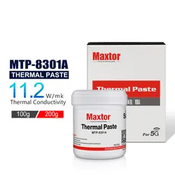 Maxtor 11.2W/mk 8301A Thermal Paste PC CPU GPU PS4 Computer 5G MCU Equipment Cooler fan thermal heatsink grease
