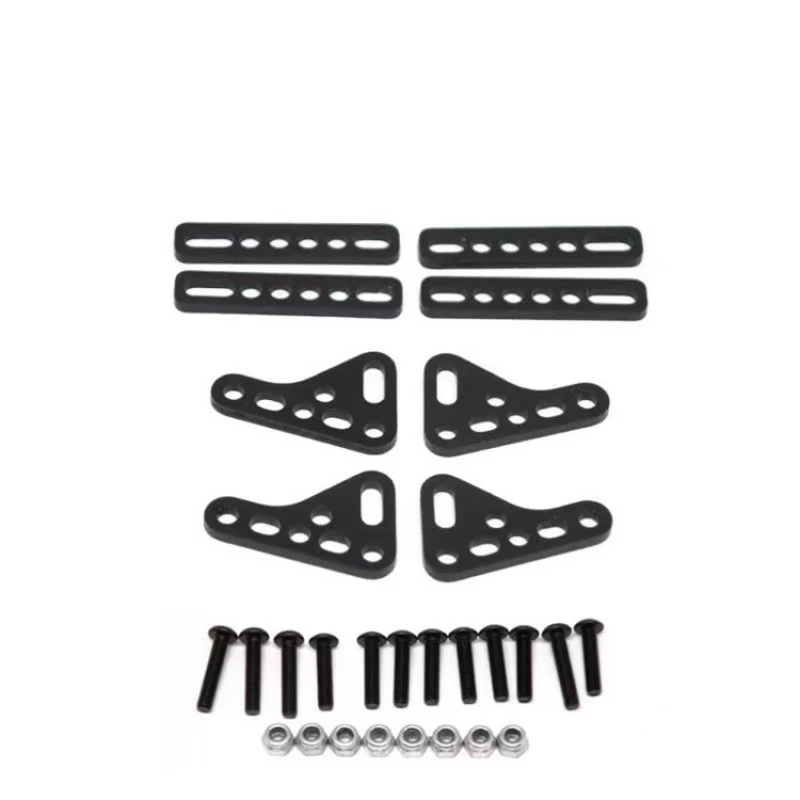 Amortiguador de Metal para coche, soporte de montaje con Control remoto para SCX10, TRX4, TRX6, 1/8, 1/10