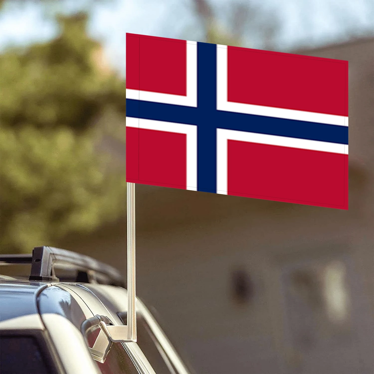 Flagicts 100% Polyester Norway  Car flag