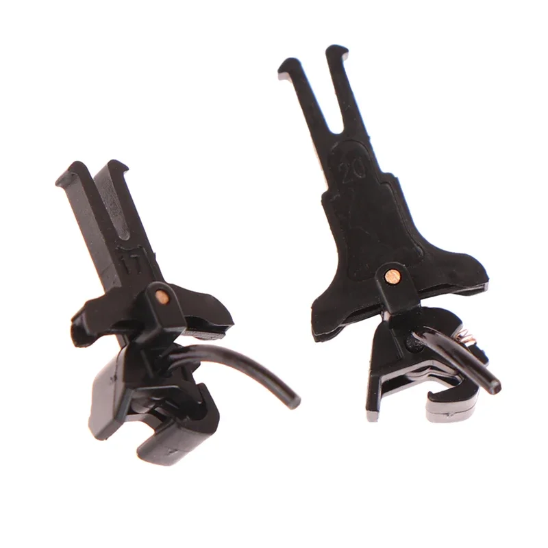 1:87 호 스케일 철도 기차 플라스틱 커플러 유럽 기차에 적합 2가지 크기 선택 DIY 모델 제작