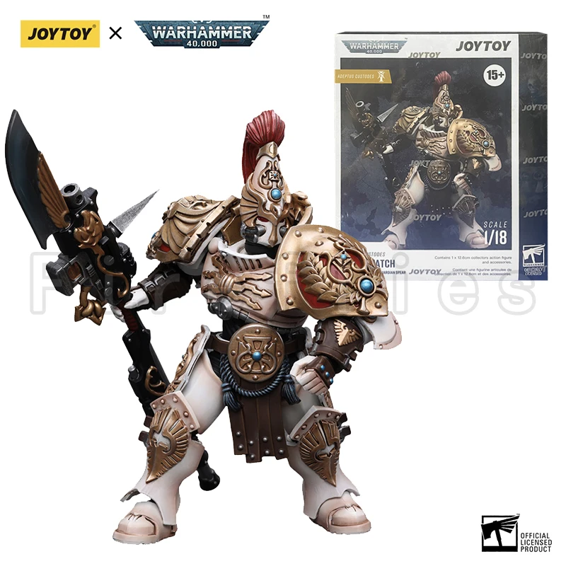 1/18 JOYTOY Action Figure 40K Adeptus Custodes Relógio Solar Vexilus Praetor Anime Modelo Presente