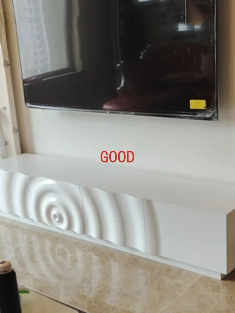 Modern Villa Showroom Decoration Low Cabinet Living Room Paint Floor Cabinet Italian Creative TV Cabinet Combination