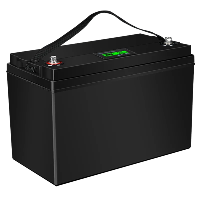 Rechargeable 12V 100Ah 120Ah Lifepo4 Battery Pack Lifepo4 Lithium Battery With BMS For Inverter Boat Motor RV+10A Charger