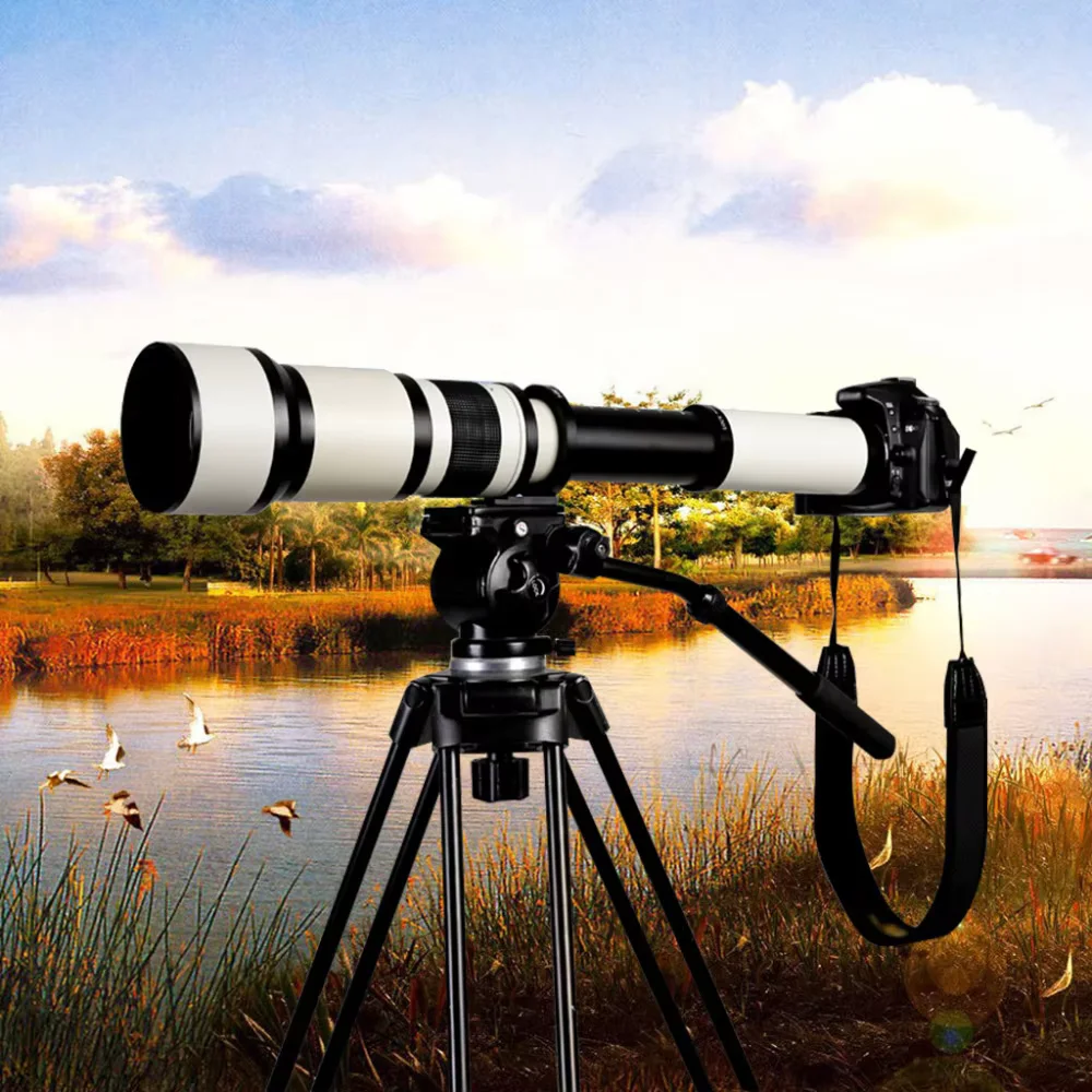 JINTU 500mm F/6.3 T-Mount Super Telephoto ZOOM Camera Lens FOR Nikon D5600 D3300 D3200 D5300 D3400 D7200 D750 D500 D7500