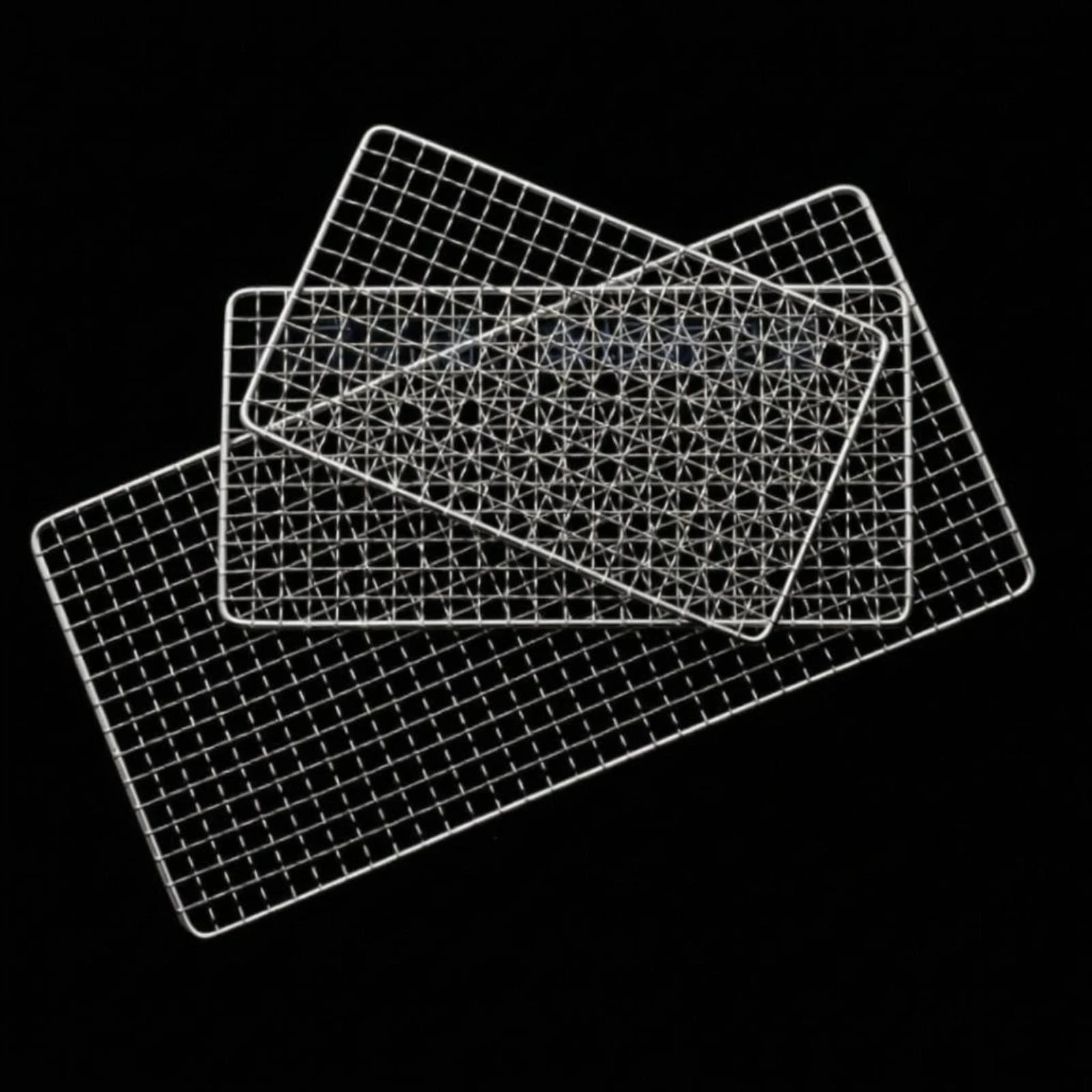 Stainless Steel Drain Cover Anti-Blockage Floor Drain Filter Home Drainage Rounded Corners Silver Finish