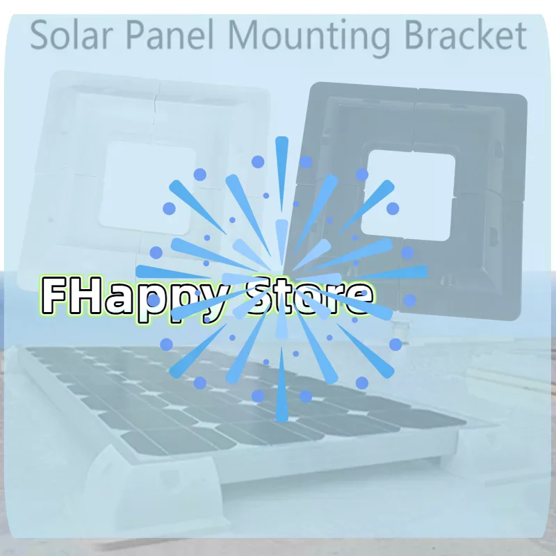 [MA]Solar Panel Mounting Bracket Installed In RV Caravan Camper Deck Of Yacht ABS Plastic Waterproof Solar Support[MA]