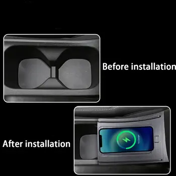 車載無線手機充電器,中控台收納空間,支援QI 18W iPhone快充,適用於雪佛蘭 Cavalier Onix Prisma Joy Plus 10 最佳銷售 雪佛蘭歡樂 - №10