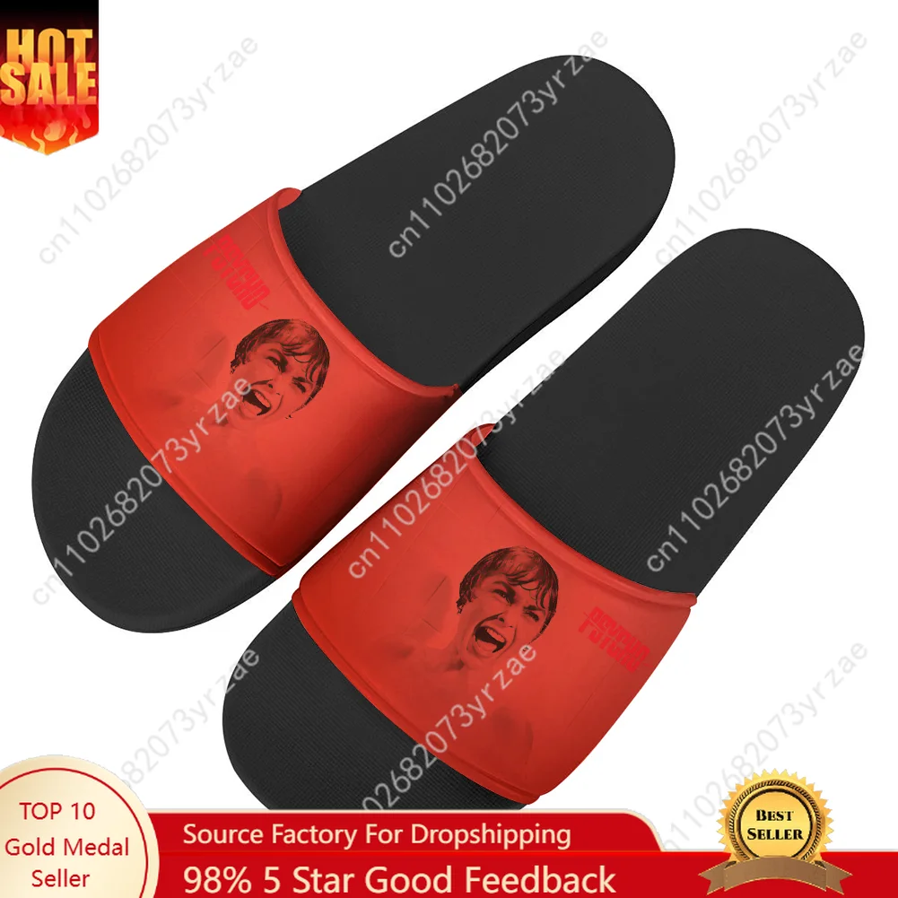 

Psycho Flip Flops Home Slipper Mens Womens Teenager Family Slippers Fashion Bathroom Pool Casual Sandals Custom Made Shoes