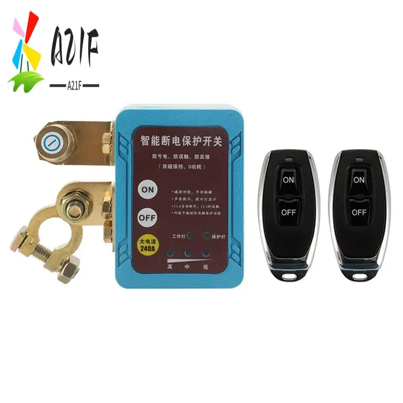 

A21F-Автомобильный аккумулятор, дистанционный выключатель питания, главный выключатель питания автомобиля, защита от утечек и утечек, 12 В