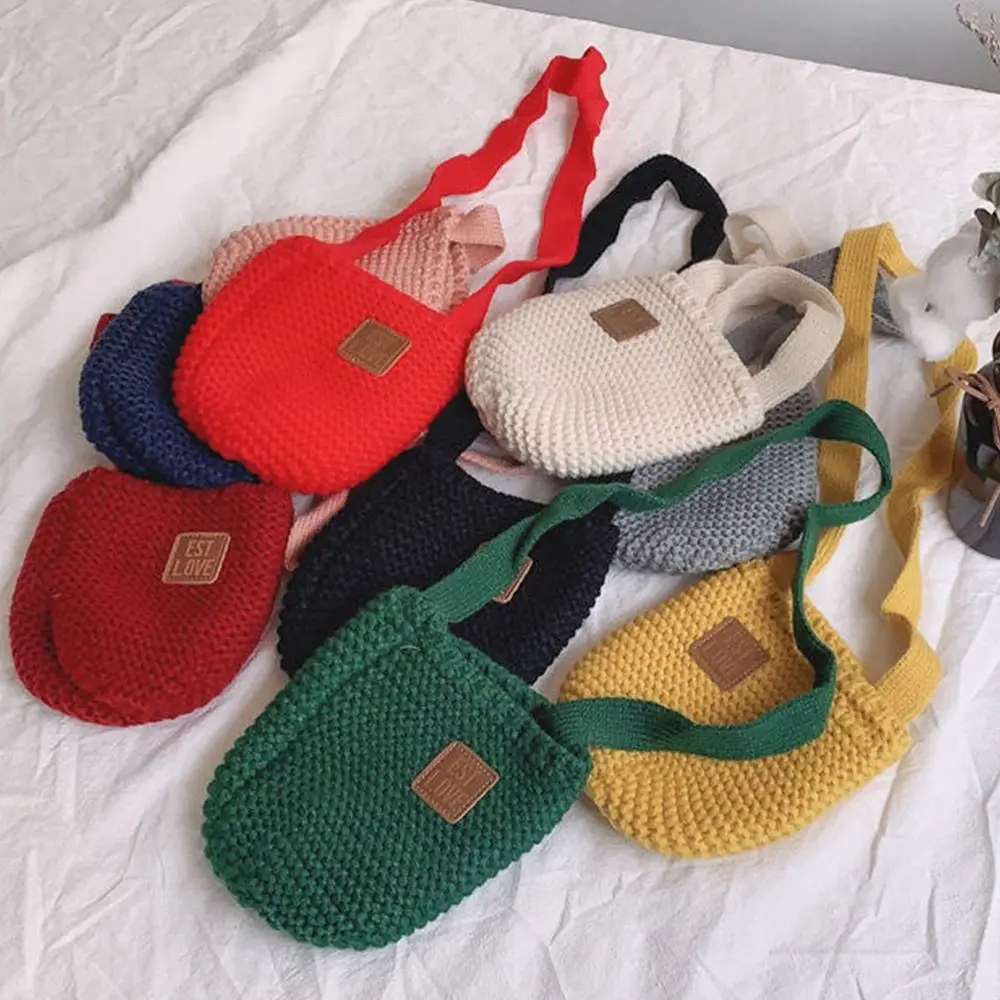 Decorative Bag Western-style Crossbody Bag Solid Color Small Shoulder Bags Handbag Boys Girls