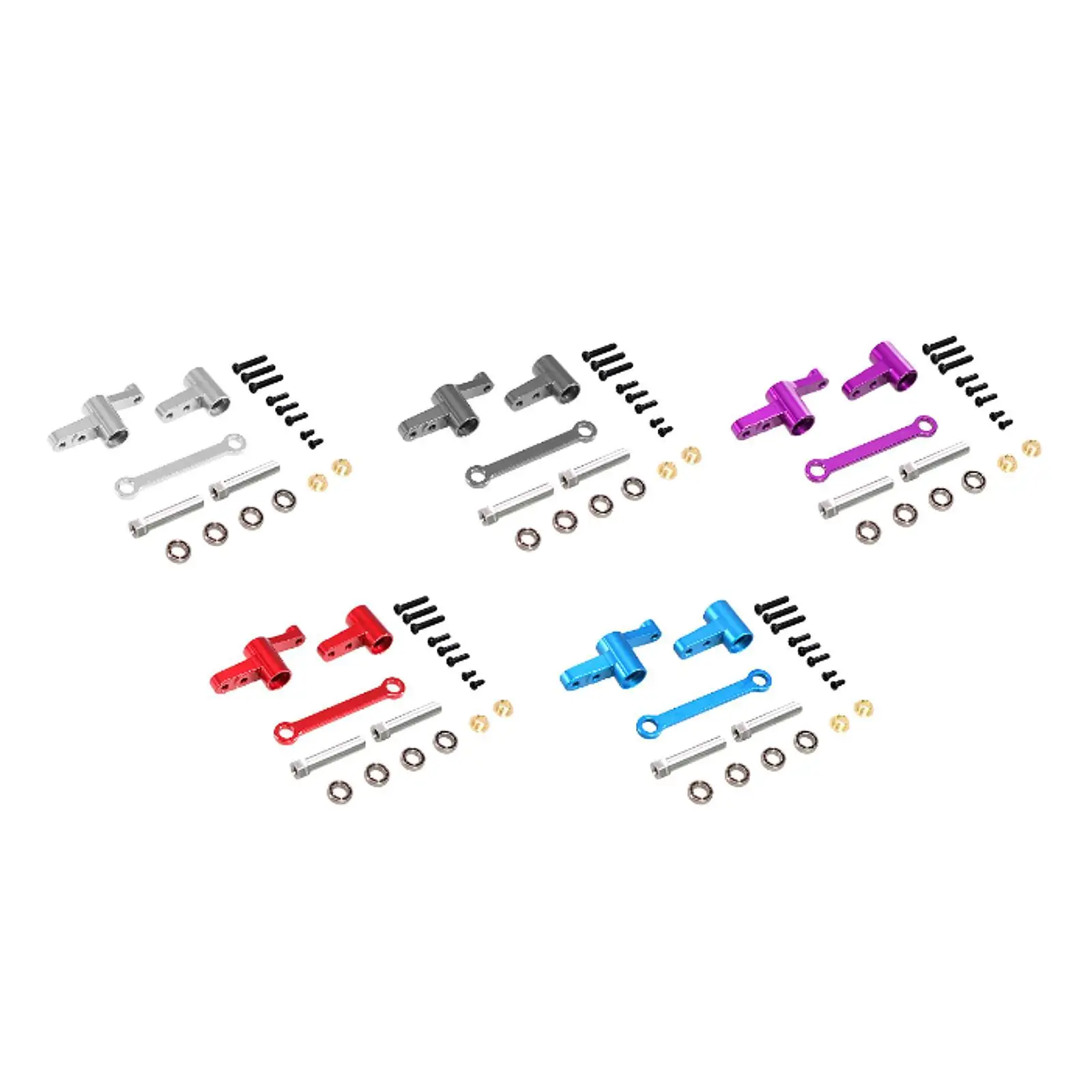 ชุดขับเคลื่อนพวงมาลัยโลหะ อะไหล่อัพเกรดโลหะพร้อมลูกปืน อัพเกรดรถ RC