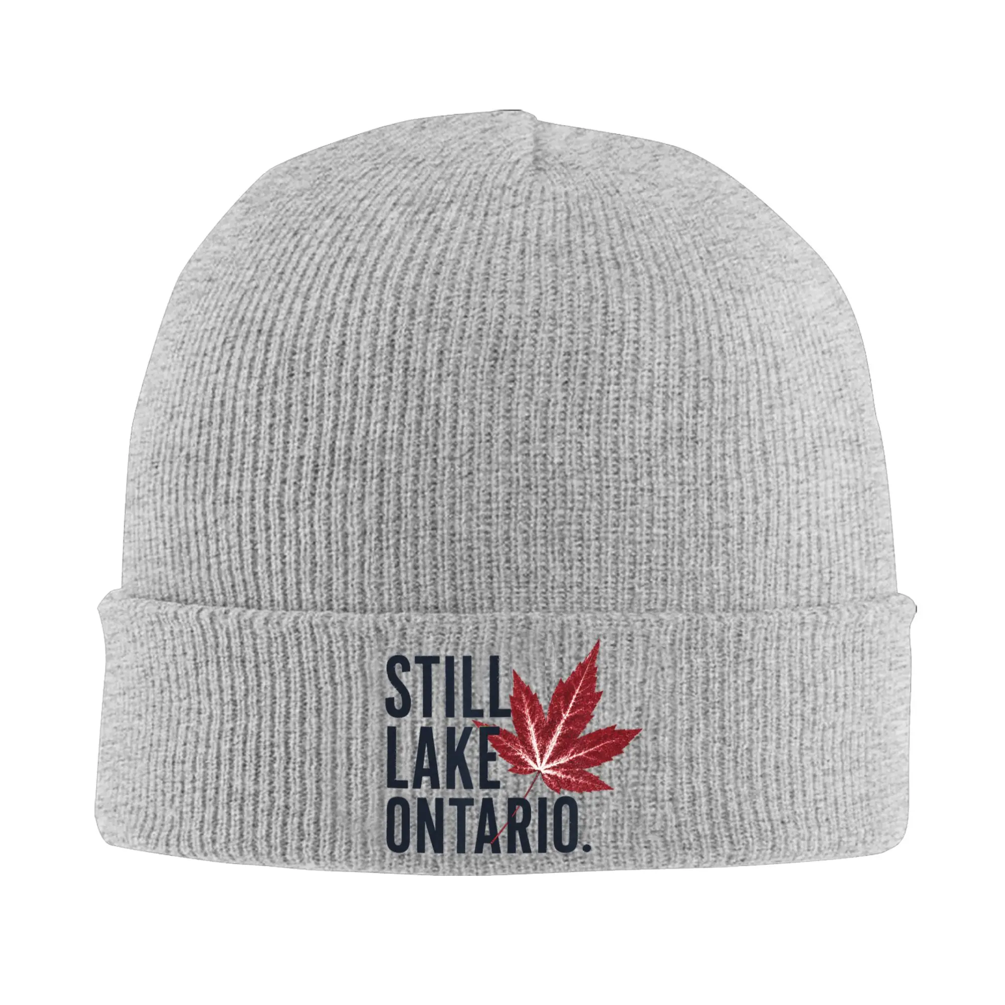 Lake Ontario not Lake America Knitted Hat for Women Men Skullies Beanies Winter Hats Acrylic  Crochet Cap