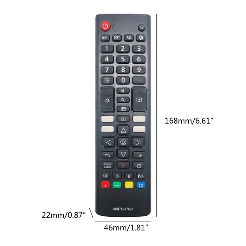 AKB7637605 for LG AKB75675304 AKB75675301 Remote Control Replace fit AKB75675311 AKB76037601 AKB76037605